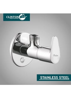 CLINTON Clinton Stainless Steel Fusion Angle Valve set of 1  - Image 3