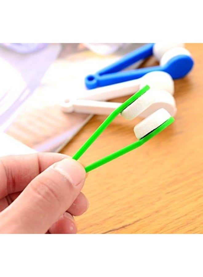 erioctry Sun Glasses Eyeglass Microfiber Mini Eyeglasses Cleaner Spectacles Cleaner Soft Brush Cleaning Tool 5 Pieces (Random Color) - Image 4