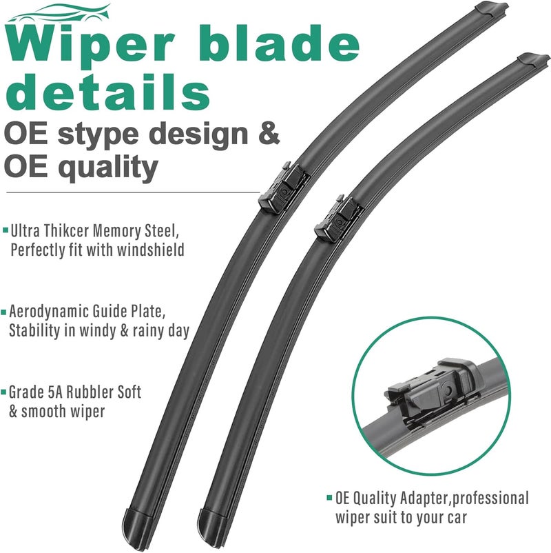 WINDSMILE Windshield Wiper Blades Set for Chevrolet Equinox - Image 3