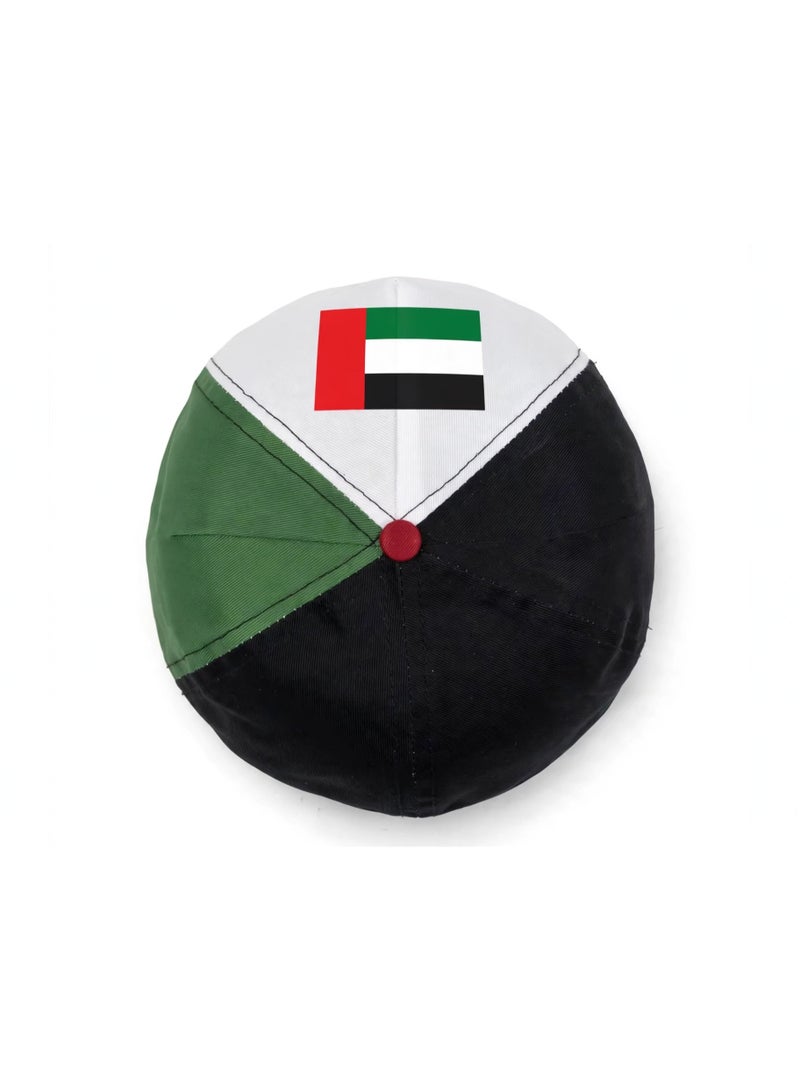UAE National Day Hat UAE Flag Baseball Cap For Boys Girls And Adults Adjustable Size UAE Day Cap For Celebration School Events Sports National Day Gift WJ-80246 1PCS - Image 5