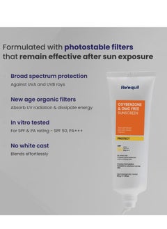 RE' EQUIL Oxybenzone Sunscreen SPF 50 50g  - Image 3