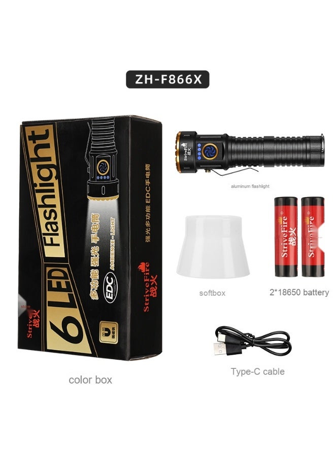 NIBEMINENT New 7-Lumen Powerful LED Flashlight
