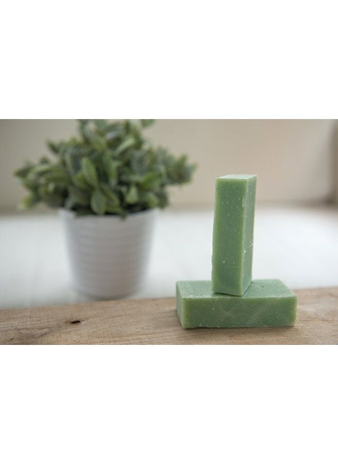 Eucalyptus Spearmint Soap Bar (4Oz) - Handmade Soap Bar with Refreshing Mint, Eucalyptus and Essential Oils- Organic and All-Natural – by Falls River Soap Company