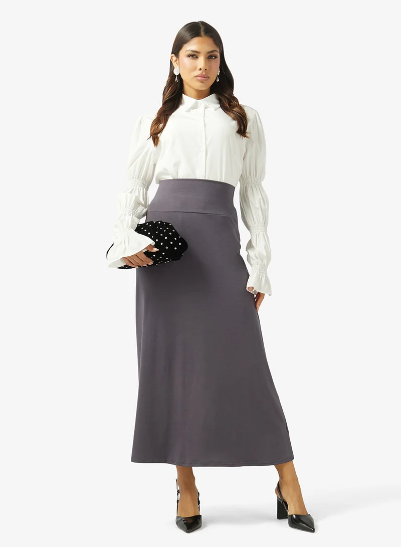 Khizana Basic A-line Skirt