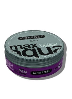 MORFOSE Morfose Max Aqua Hair Gel Wax 175ml - Maximum Control & Natural Shine  - Image 1