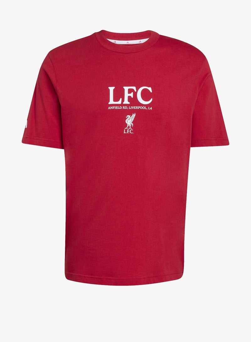 Adidas Liverpool Fc Seasonal Graphic T-Shirt - Image 5