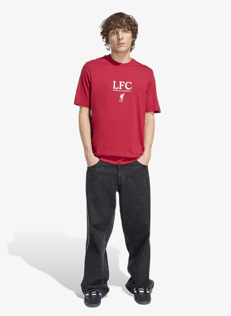 Adidas Liverpool Fc Seasonal Graphic T-Shirt - Image 4