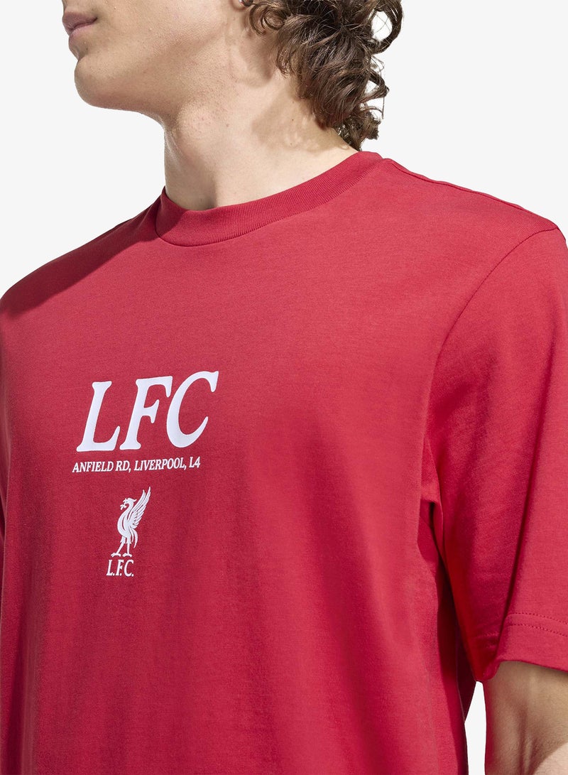 Adidas Liverpool Fc Seasonal Graphic T-Shirt - Image 3