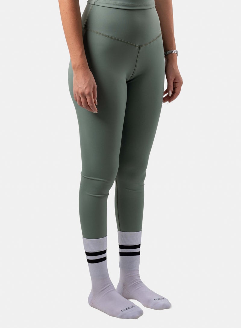 Gorilla Core Sage Green Leggings - Image 3
