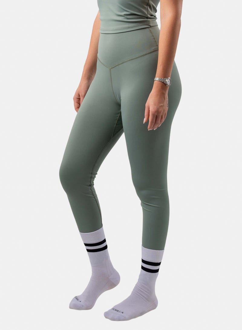 Gorilla Core Sage Green Leggings - Image 1