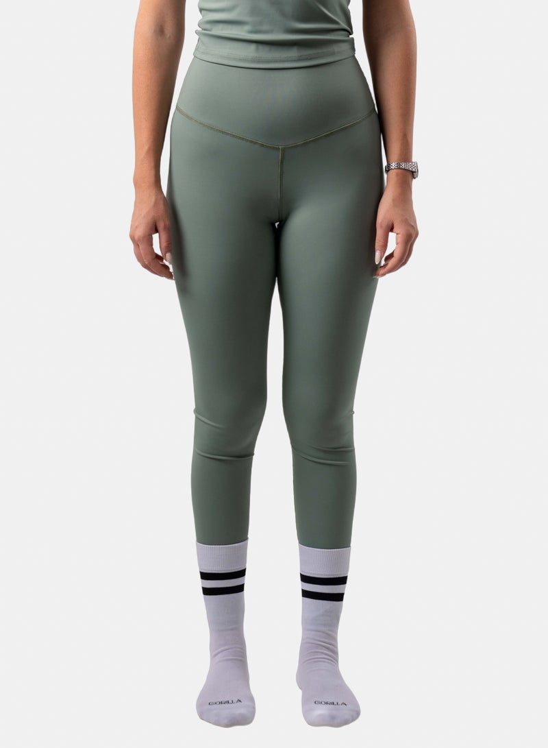 Gorilla Core Sage Green Leggings - Image 2