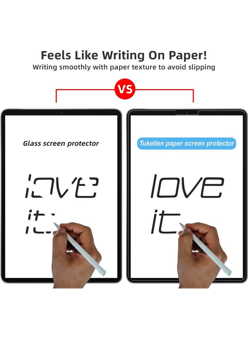 Unipha Paper Screen Protector for iPad 11th A16 11Inch Drawing Writing Feels Like On Paper,Anti Glare Matte Flim(2 Pcs)Suitable for iPad type paper film,Frosted writing film - Image 3
