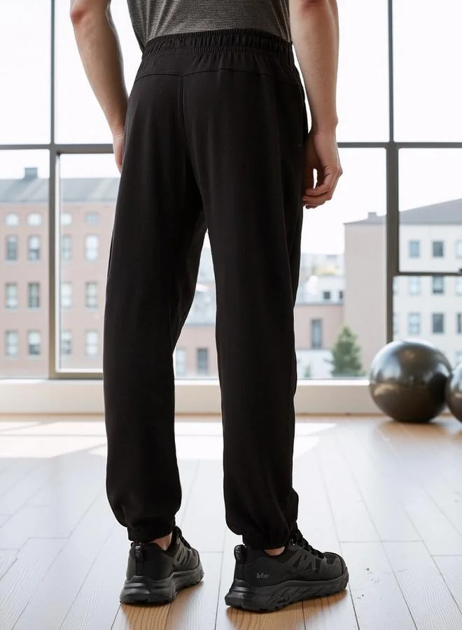 Splash Active  Regular Fit Joggers with Drawstring Closure for Men | Best Price UAE