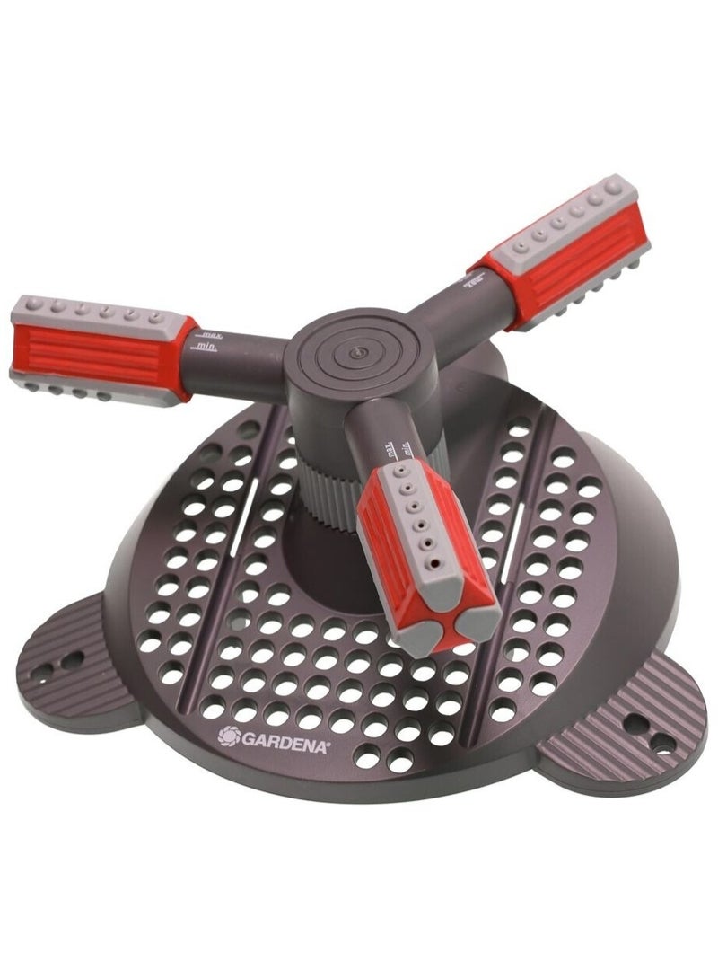 GARDENA Comfort Circular Sprinkler Mambo With Rotating Precision Nozzle Heads For Areas Up To 9-310M² With Integrated Filter 3-20M - Image 3