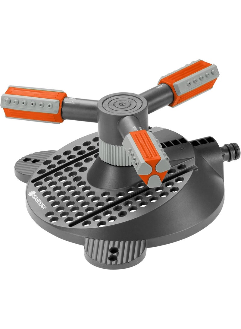 GARDENA Comfort Circular Sprinkler Mambo With Rotating Precision Nozzle Heads For Areas Up To 9-310M² With Integrated Filter 3-20M - Image 2