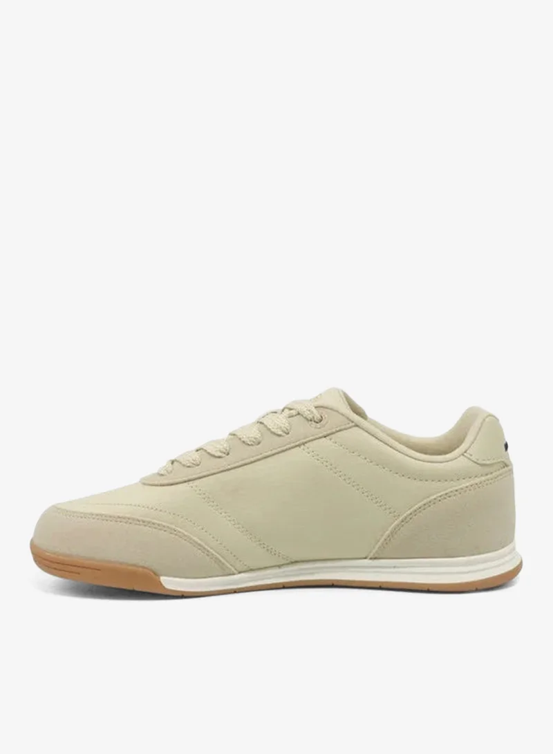 U.S. Polo Assn. beige U.S. Polo Assn. CONO GLB 6FX Women’s Sneakers – Beige Lace-Up Casual Fashion Trainers with Gum Sole for Women | Best Price UAE