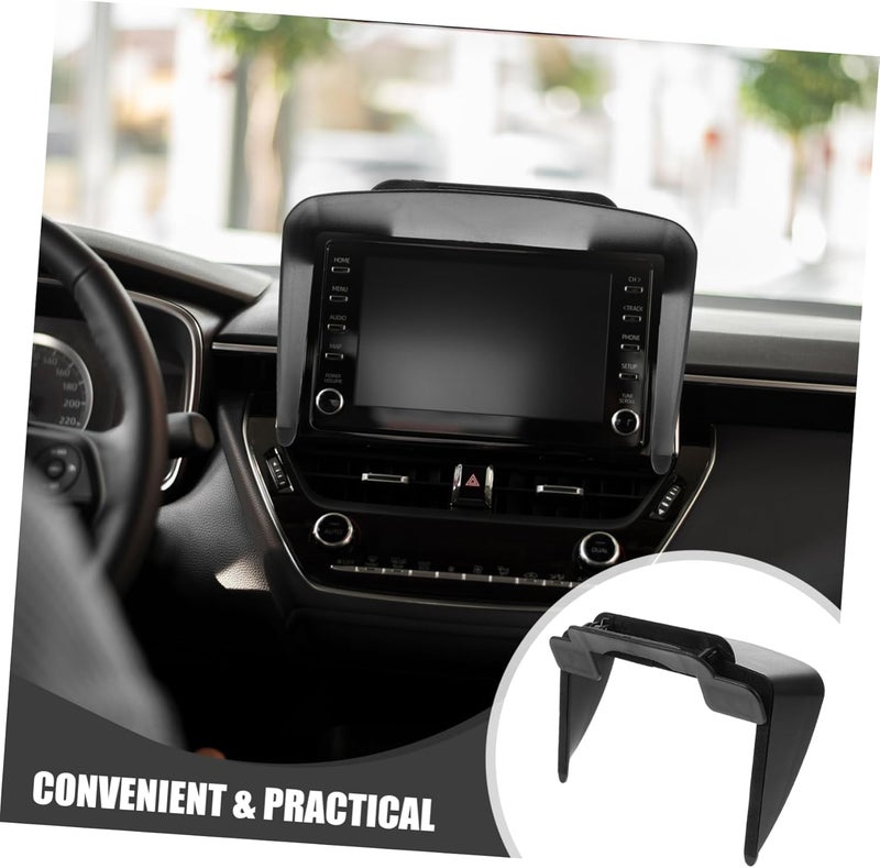 Generic GPS Sun Shade Cover for Car Navigation Sun Visor Shield Fit for Automotive Navigation Reduces Glare Eye Strain Easy Installation Stylish Design - Image 3