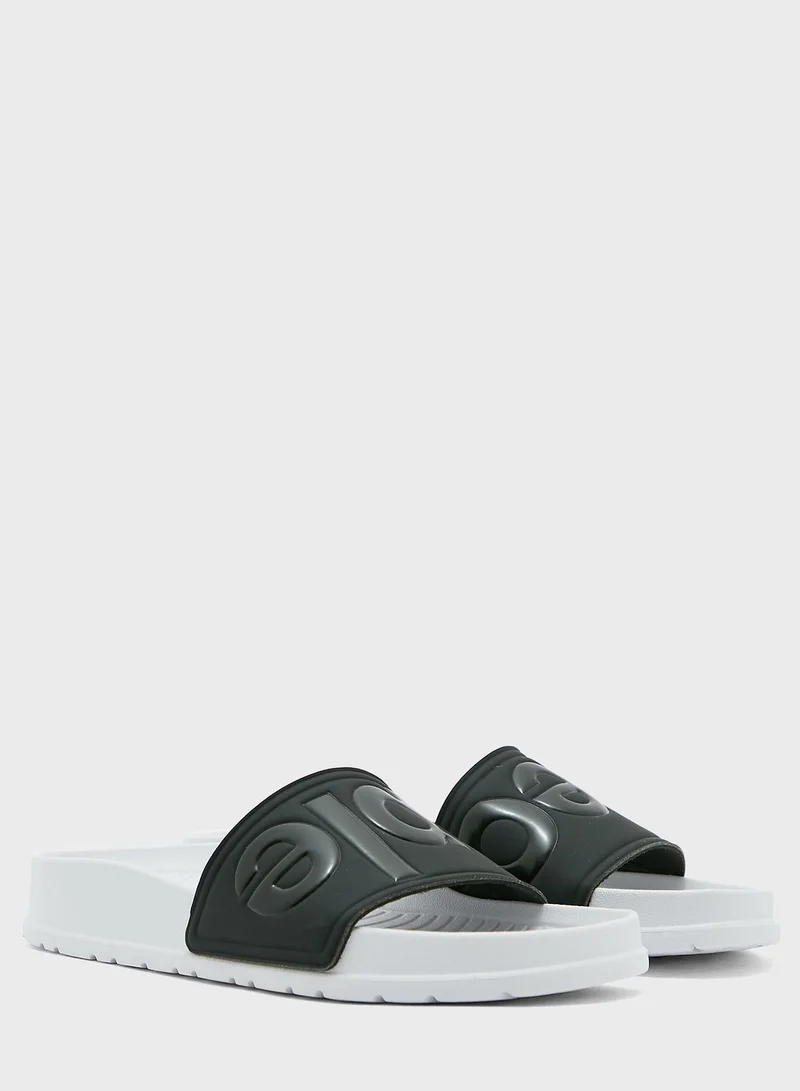 People F21 Lennon Slide Low Top Sneakers