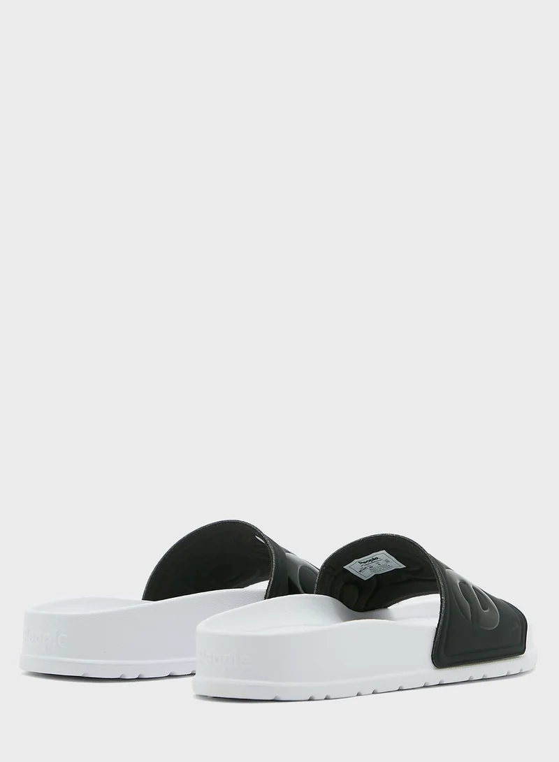 People F21 Lennon Slide Low Top Sneakers
