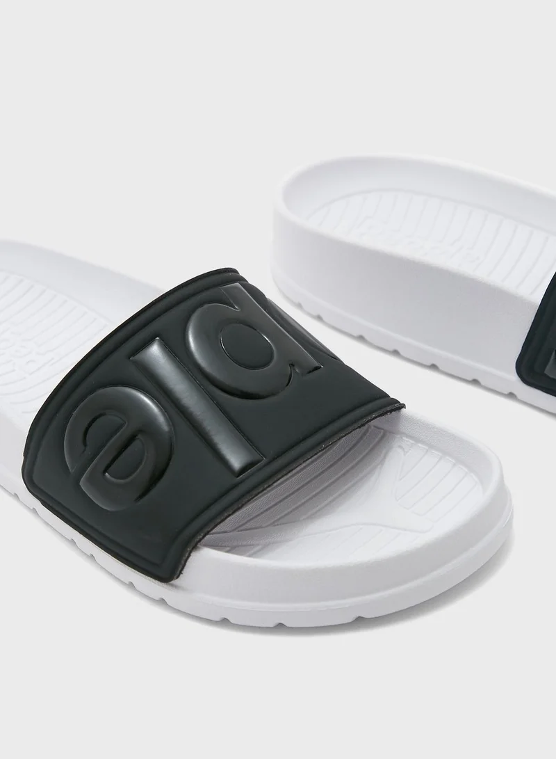 People F21 Lennon Slide Low Top Sneakers
