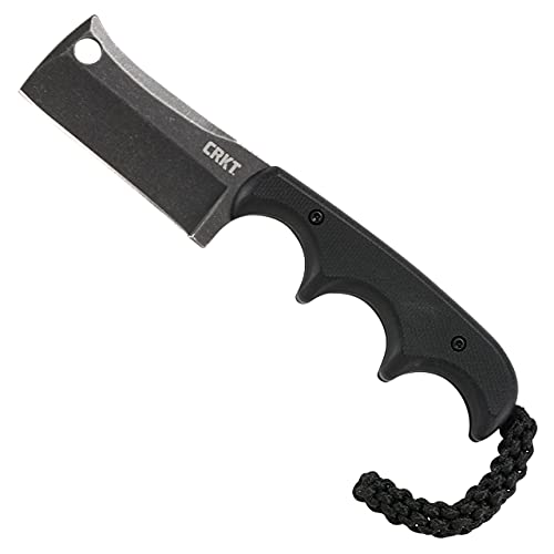 CRKT Minimalist Cleaver Blackout Fixed Blade 2.13 In - Image 1