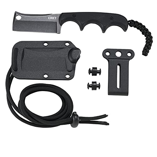 CRKT Minimalist Cleaver Blackout Fixed Blade 2.13 In - Image 3