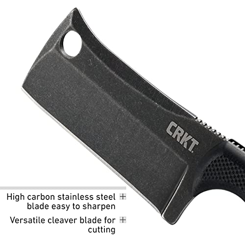 CRKT Minimalist Cleaver Blackout Fixed Blade 2.13 In - Image 4