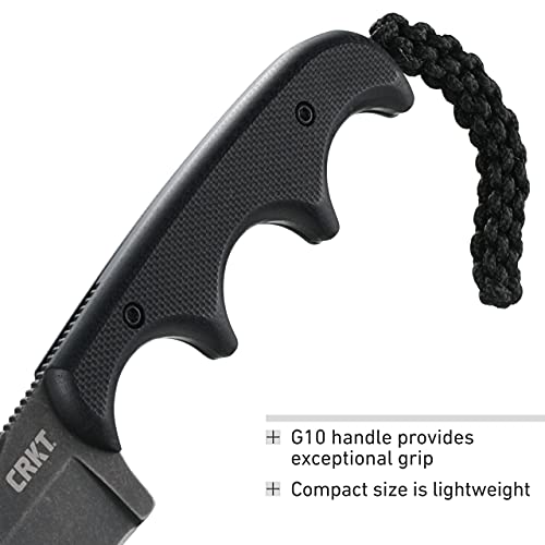 CRKT Minimalist Cleaver Blackout Fixed Blade 2.13 In - Image 5