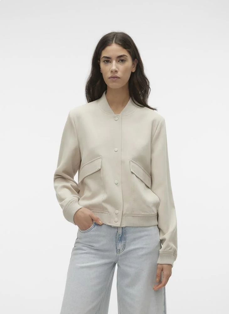 Pocket Detailed Short Jacket