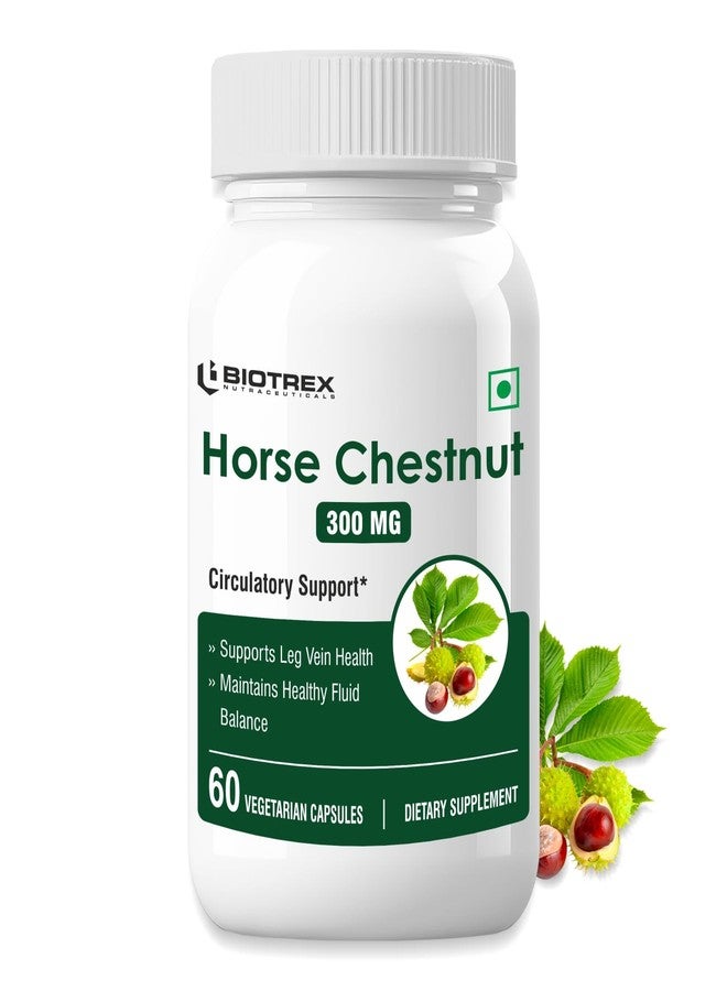 Biotrex Nutraceuticals Horse Chestnut 300mg - 60 Veg Capsules - Image 1