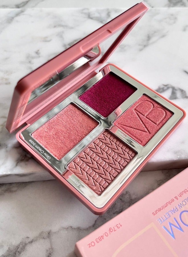 ريل بيوتي إضاءة وبلاشر رباعي من ريل بيوتي - Image 1