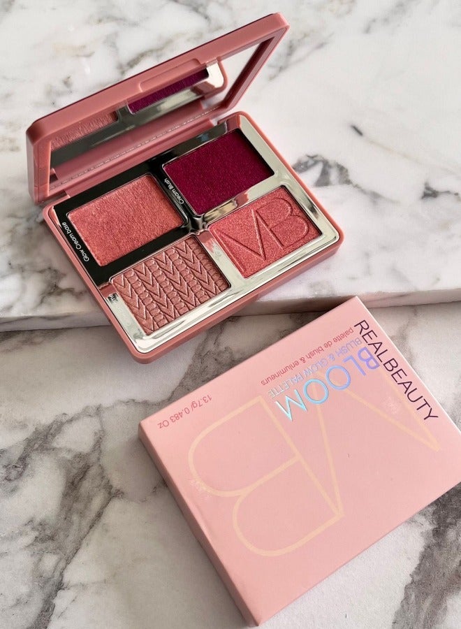 ريل بيوتي إضاءة وبلاشر رباعي من ريل بيوتي - Image 2