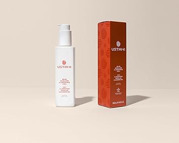 USTAWI 3 in 1 Illuminating Micellar Cleansing Gel Gentle Make Up Remover to Help Brighten Complexion Hydrates and Refreshes Skin with Nourishing Baobab Fruit 200ml - Image 2