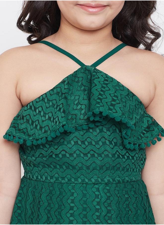 Stylo Bug Ruffled Halter Dress  - Image 5