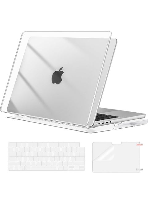 MacBook Air 13.6 inch Case Hardshell & Screen Protector & keyboard cover,Hard Shell Protective Laptop Cover Case Compatible for Mac Book Air 13 M2 A2681 with Touch ID M3 A3113 2024 2023 2022