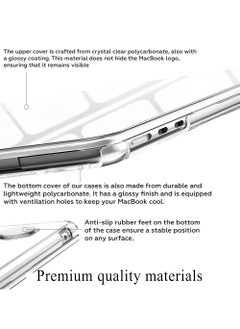 X-level MacBook Air 13.6 inch Case Hardshell & Screen Protector & keyboard cover,Hard Shell Protective Laptop Cover Case Compatible for Mac Book Air 13 M2 A2681 with Touch ID M3 A3113 2024 2023 2022  - Image 3
