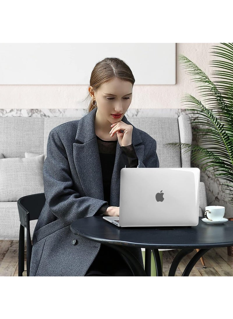 X-level - MacBook Air 13.6 inch Case Hardshell & Screen Protector & keyboard cover,Hard Shell Protective Laptop Cover Case Compatible for Mac Book Air 13 M2 A2681 with Touch ID M3 A3113 2024 2023 2022 - Image 1