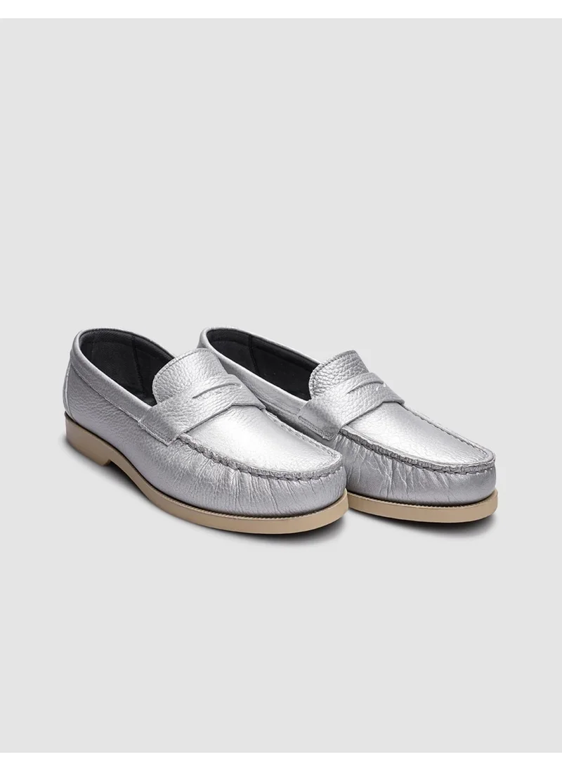 كاباني Genuine Leather Gray Women's Casual Shoes