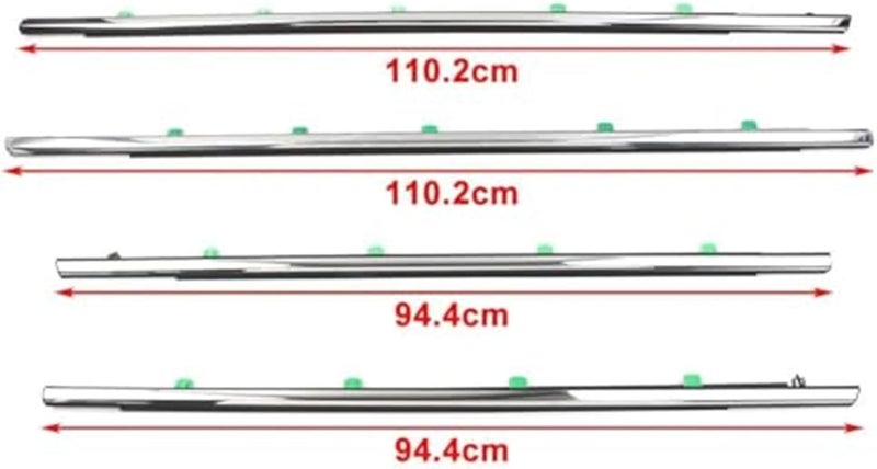 DEMULAX Chrome Car Door Edge Protector for CRV - Image 2