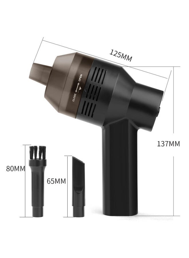 Ecola Computer Vacuum Cleaner Wireless Mechanical Keyboard Dust Removal Set For Laptop Car Desktop Pc Case Usb-bt16bk Black - Image 5