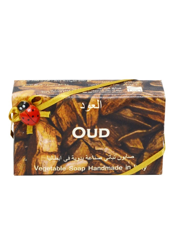 Alchimia Vegetal Oud Soap 200g | Premium Oud Fragrance Face & Body Soap | Deep Cleansing & Moisturizing | Long-Lasting Scent | Suitable for All Skin Types - Image 2