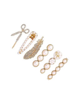 MXXGMYJ Pearls Hair Clips Claw For Women Girls Big Hair Claw Clips For Thick Thin Hair For Birthday Gifts Bling Hairpins Headwear Barrette Styling Tools Accessories  - Image 1
