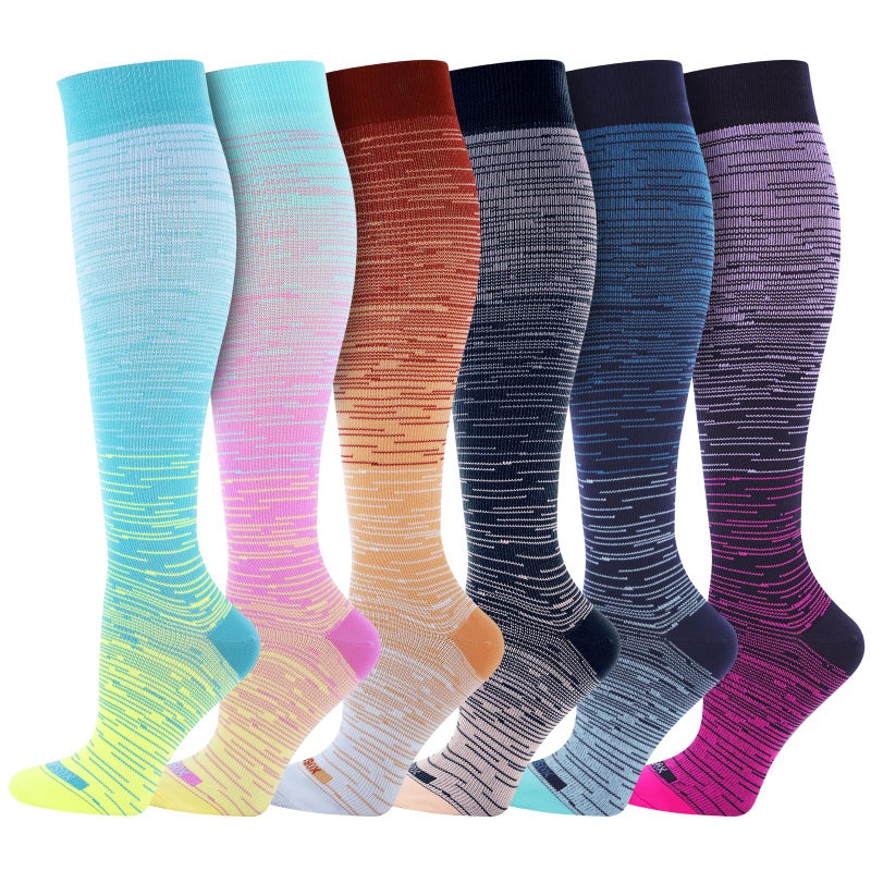 LEVSOX Compression Socks Women and Men, 20-30mmHg, Best for Nurses, Travel, Pregnancy