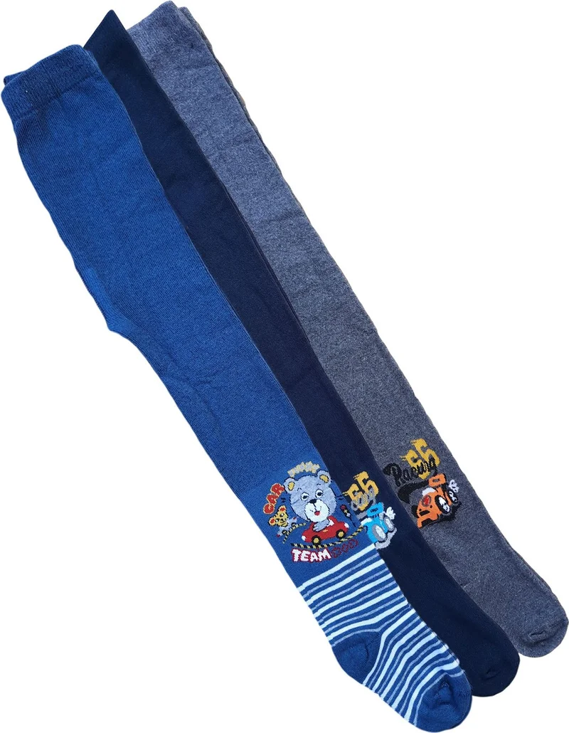 Hepsine Rakip Rival to All 3-Piece Baby Boy Children's Towel Tights Winter Towel Socks