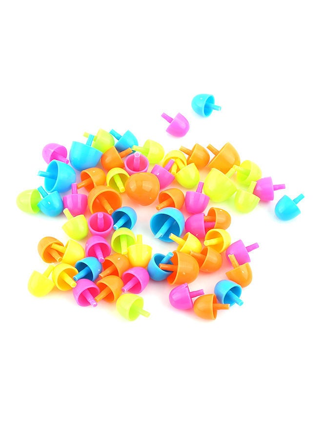 NIBEMINENT 296-Piece Mushroom Shaped Toy Nails - Image 1