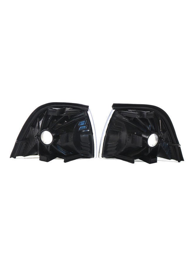 NIBEMINENT 2-Piece Turn Signal Light With White Lens  - Image 5