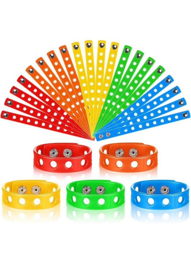 20 Pieces Silicone Charm Bracelets Kids Operation Christmas Silicone Wristband Gift Adjustable Rubber Bracelet With Holes For Shoe Charm Christmas Party Favors Stocking Stuffers(Multicolored) - pzsku/Z49019F4A7C333A9393E3Z/45/_/1734347449/03800a4e-8315-41a8-b595-80d4918df15f