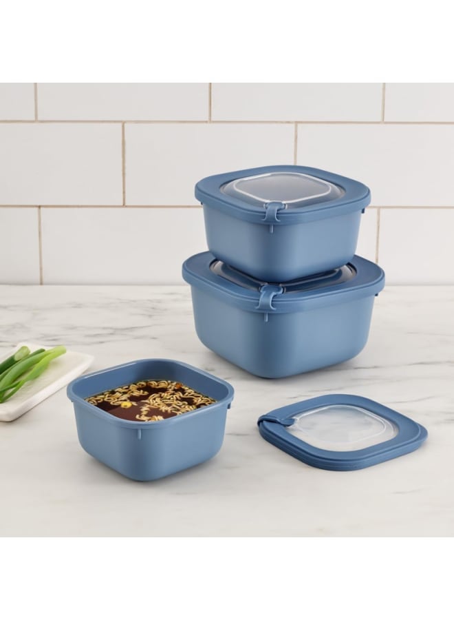 Dunya Plastik Food Storage Container, 1800ml, BPA-free, Microwave Safe, Multiple Colours - Image 1