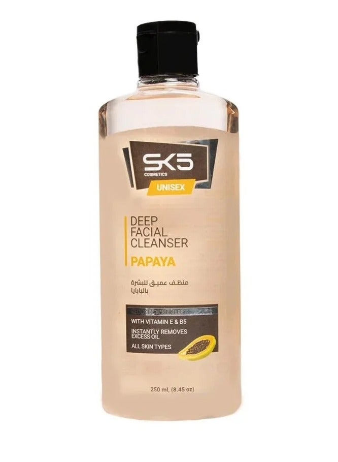 SK5 COSMETICS Papaya Face Wash 250 ML - Image 1