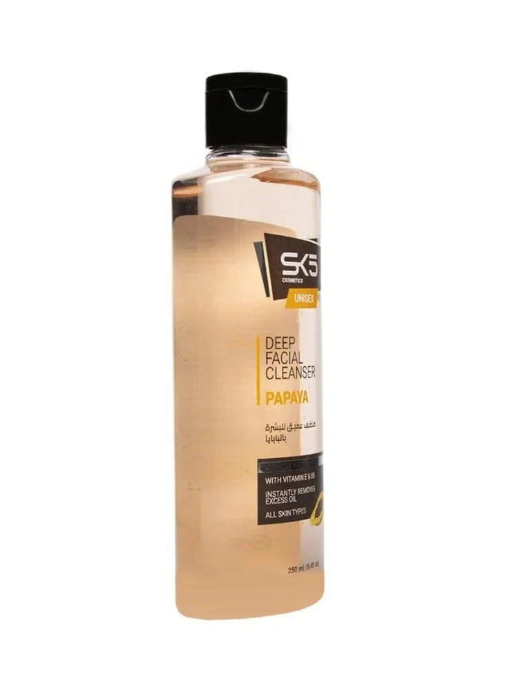 SK5 COSMETICS Papaya Face Wash 250 ML - Image 2